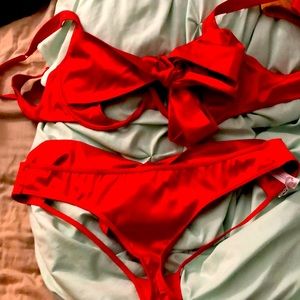 Christmas Bow Lingerie - NEVER WORN